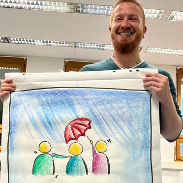 Tom Spiess hat erfolgreich das Zertifikat Berufsbeistandschaft OA erhalten