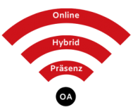 Wir unterrichten hybrid, präsenz oder online